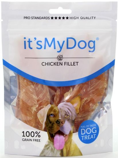 It's My Dog Chicken Fillet Grain Free - Кучешко лакомство пилешко филе, без зърно, 85 гр